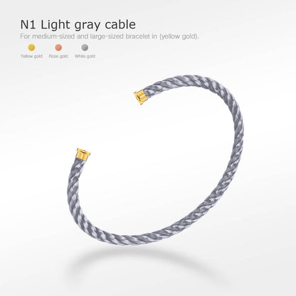 [Glitter Jewelry]FORCE SERIES BRACELET CABLES 50 CHOICES (DIY SELECTION)