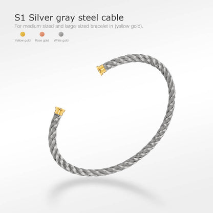 [Glitter Jewelry]FORCE SERIES BRACELET CABLES 50 CHOICES (DIY SELECTION)