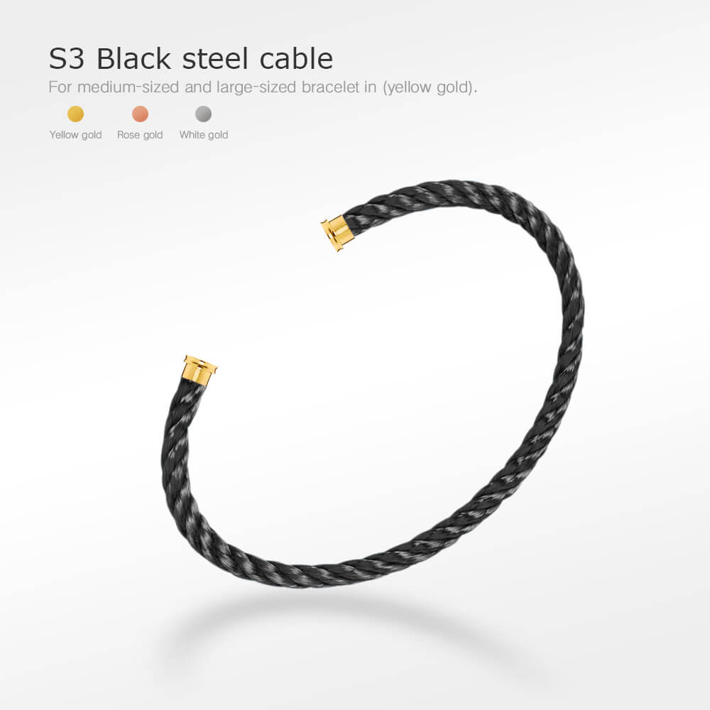 [Glitter Jewelry]FORCE SERIES BRACELET CABLES 50 CHOICES (DIY SELECTION)