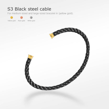 [Glitter Jewelry]FORCE SERIES BRACELET CABLES 50 CHOICES (DIY SELECTION)