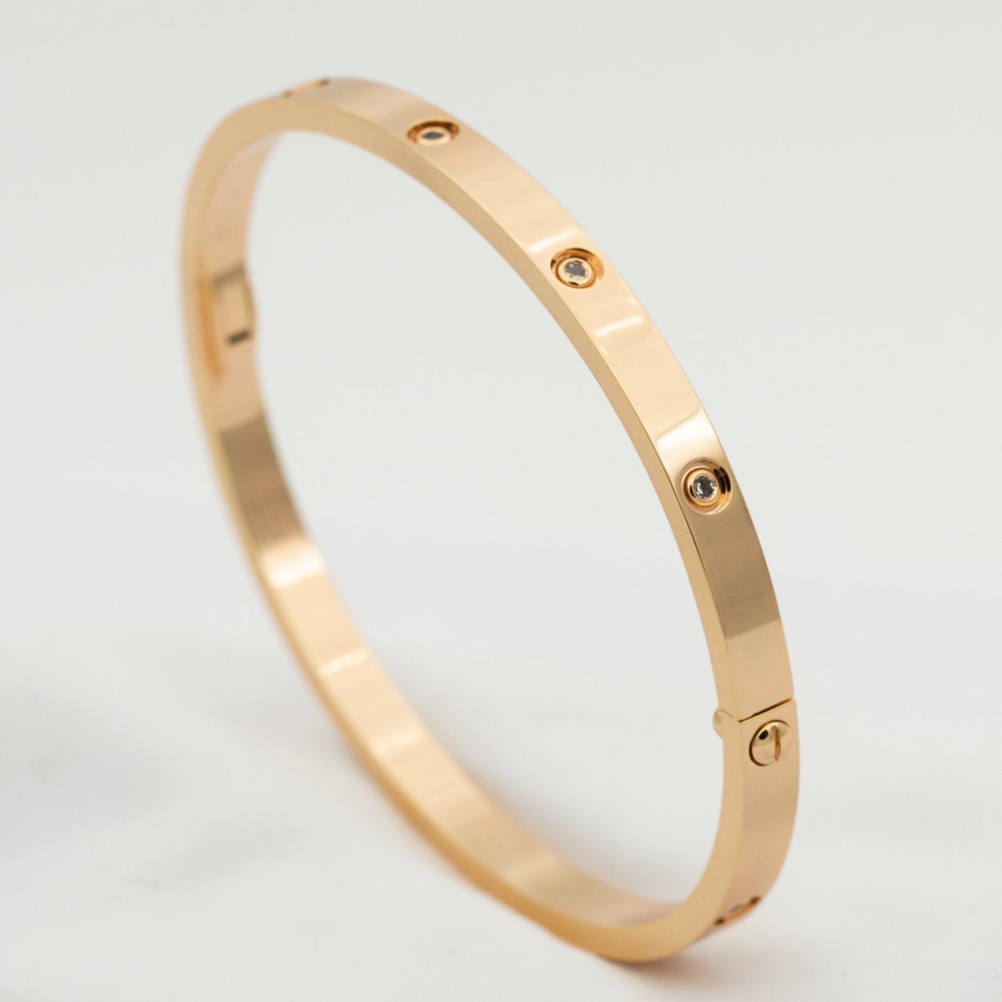 [グリッタージュエリー]ラブブレスレット 3.65mm 10ダイヤモンド
