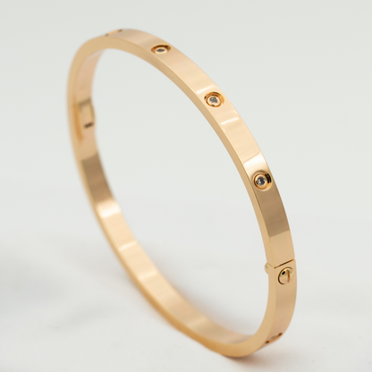 [グリッタージュエリー]ラブブレスレット 3.65mm 10ダイヤモンド