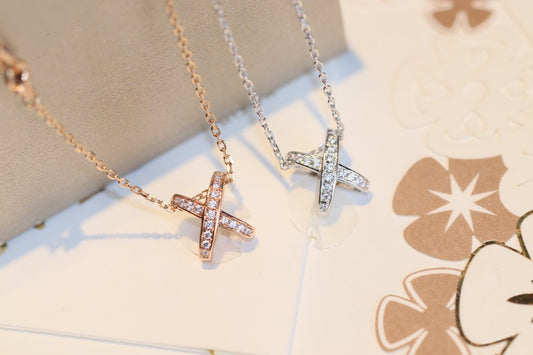 [Glitter Jewelry]JEUX DE DIAMOND NECKLACE
