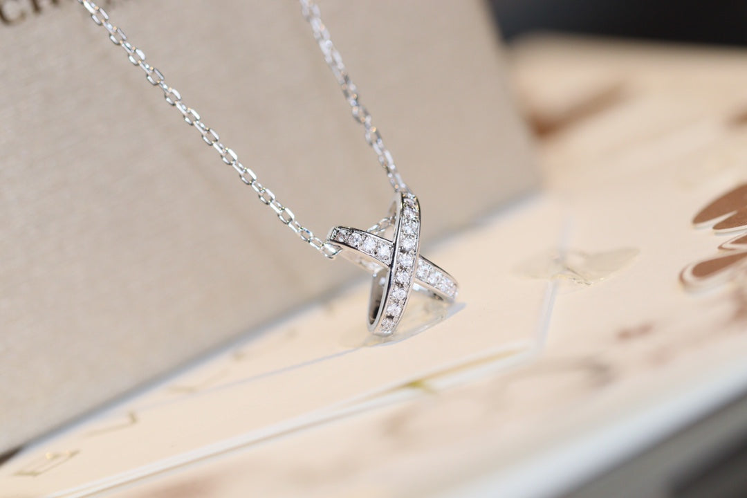 [Glitter Jewelry]JEUX DE DIAMOND NECKLACE