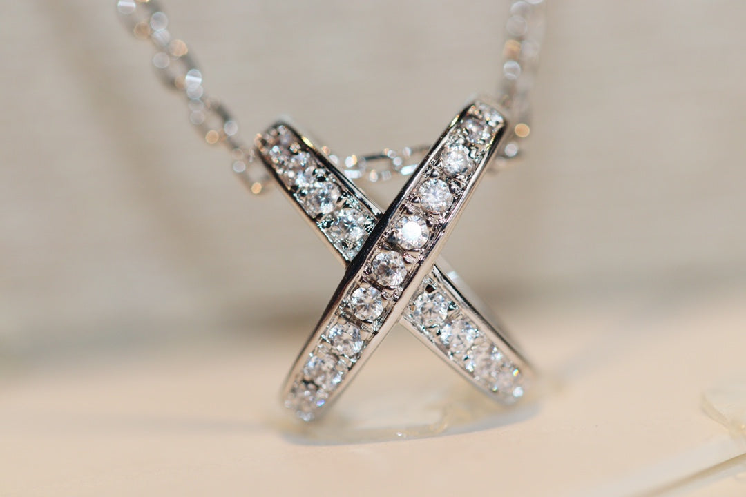 [Glitter Jewelry]JEUX DE DIAMOND NECKLACE