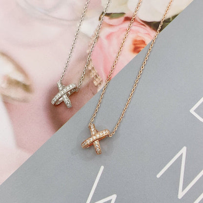 [Glitter Jewelry]JEUX DE DIAMOND NECKLACE