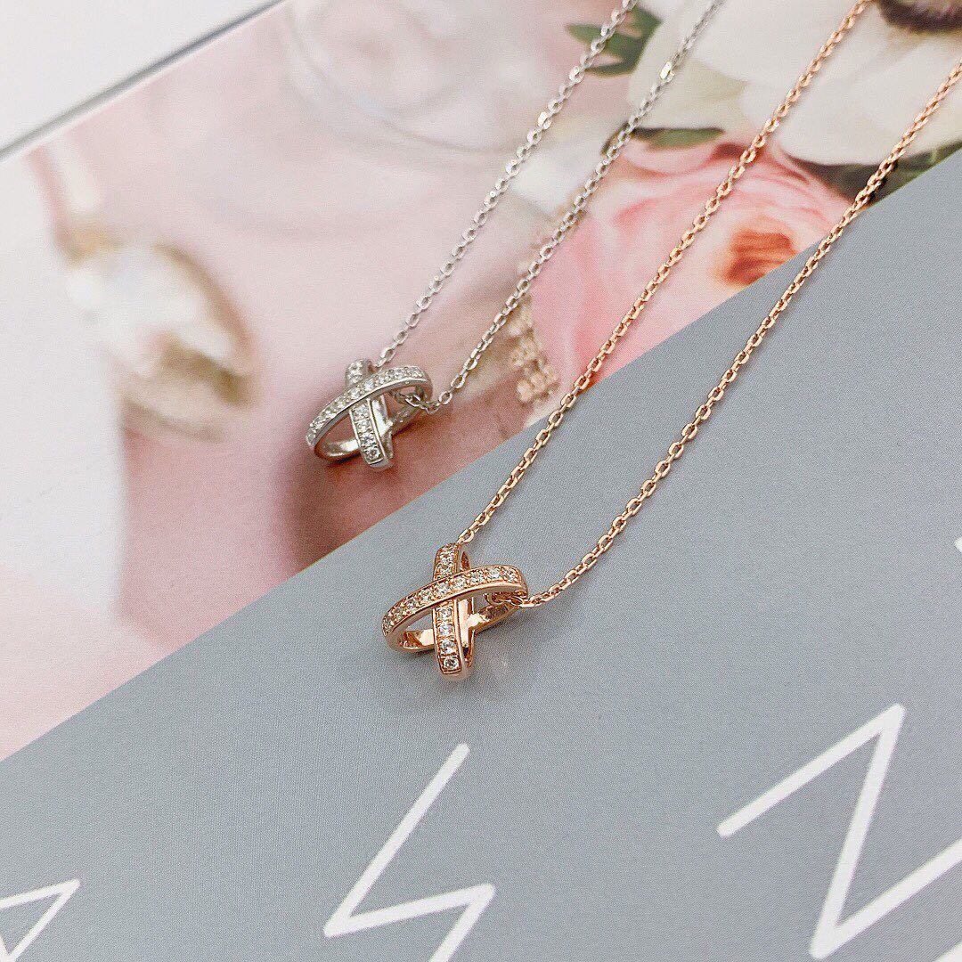 [Glitter Jewelry]JEUX DE DIAMOND NECKLACE