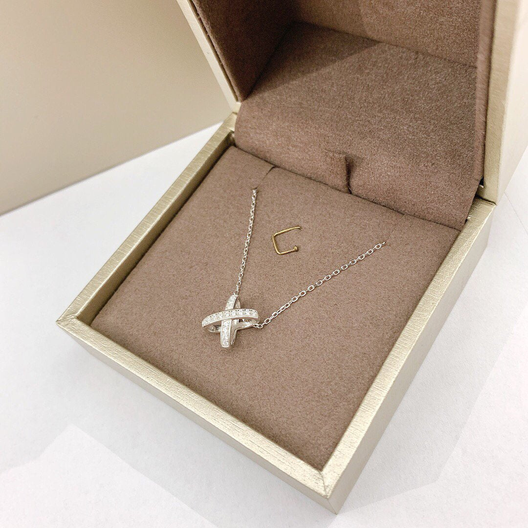 [Glitter Jewelry]JEUX DE DIAMOND NECKLACE