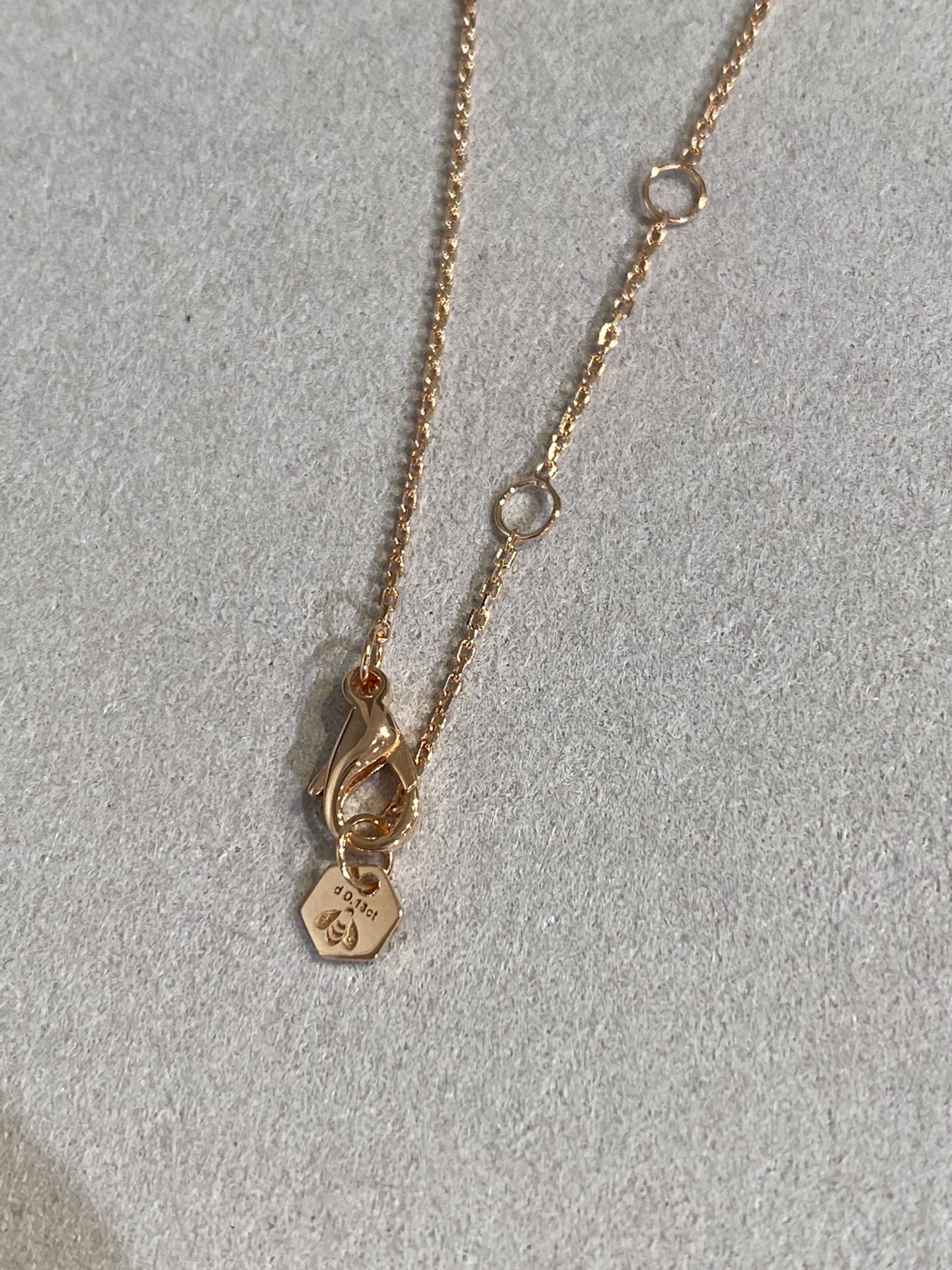 [Glitter Jewelry]BEE LOVE DIAMOND NECKLACE