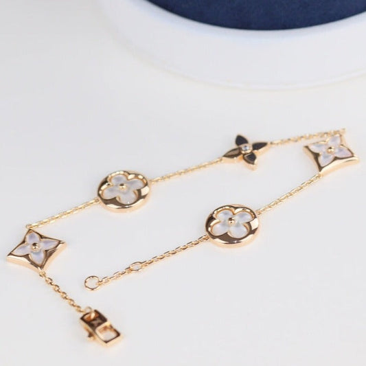 [Glitter Jewelry]LEAF CLOVER BRACELET