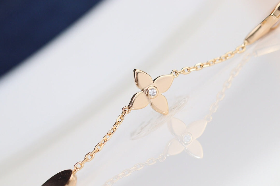 [Glitter Jewelry]LEAF CLOVER BRACELET