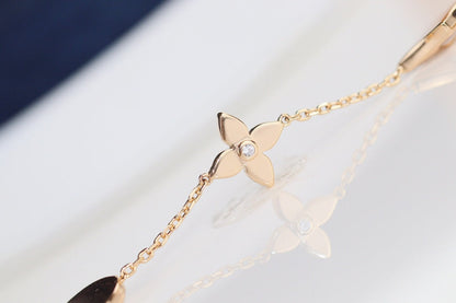 [Glitter Jewelry]LEAF CLOVER BRACELET