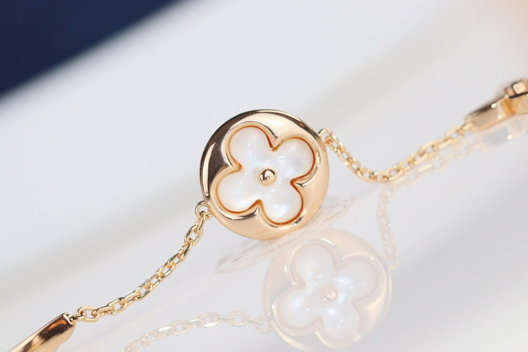 [Glitter Jewelry]LEAF CLOVER BRACELET