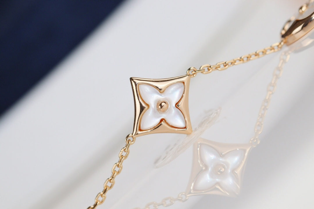 [Glitter Jewelry]LEAF CLOVER BRACELET