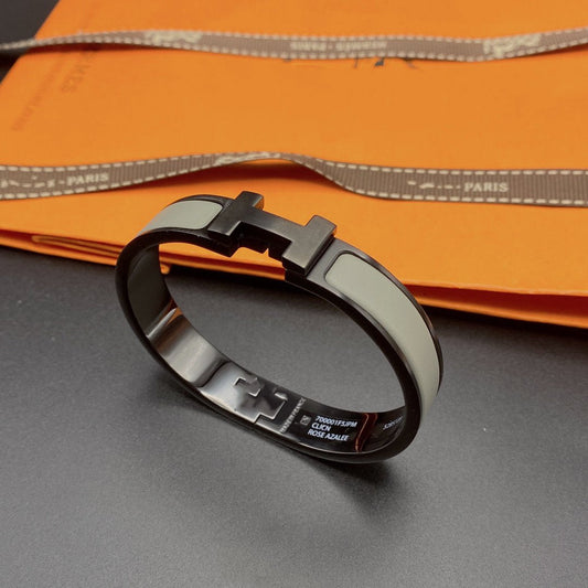 [Glitter Jewelry]CLIC HM SO BLACK GREY BRACELET
