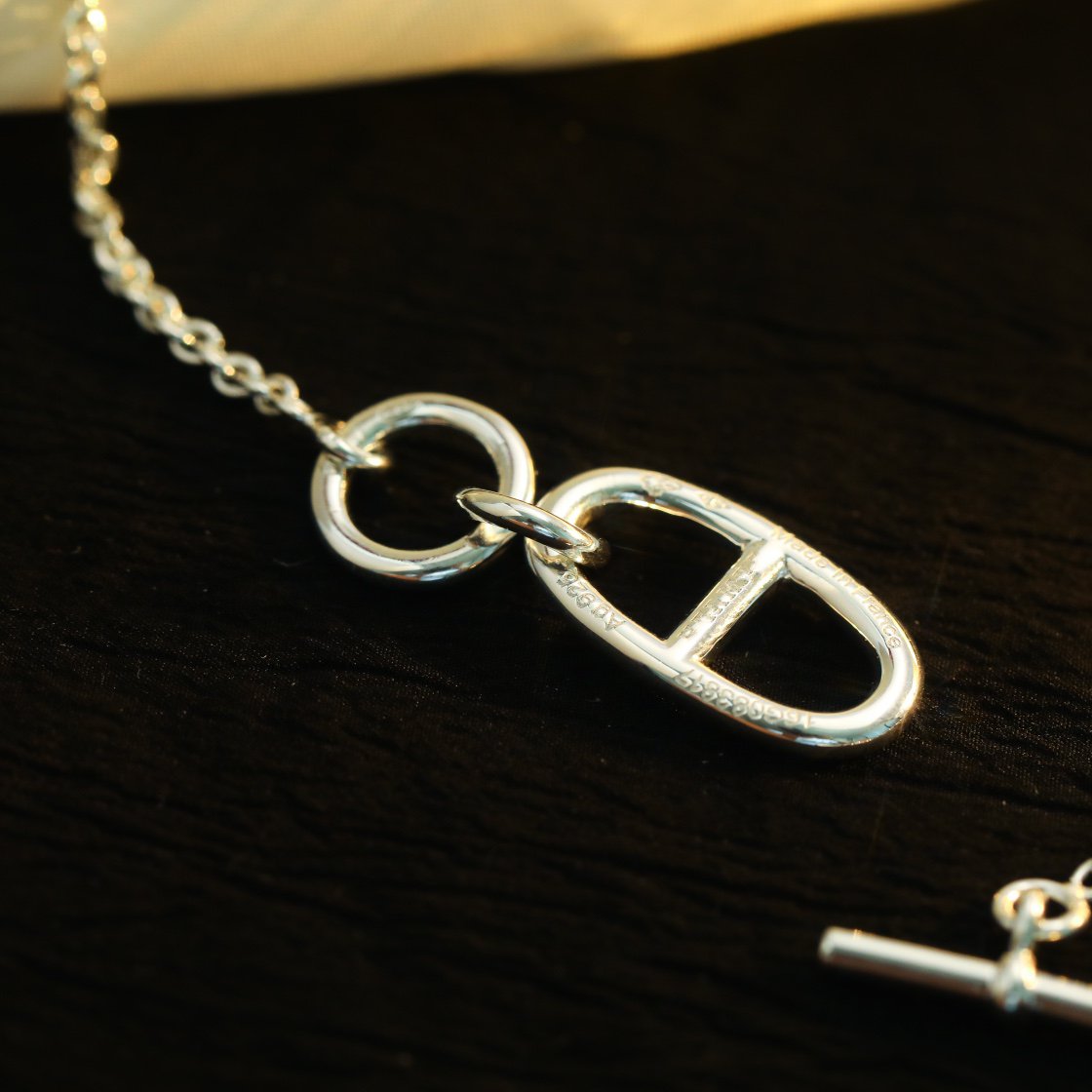 [Glitter Jewelry]HM CHAINE D'ANCRE PENDANT NECKLACE STERLING SILVER