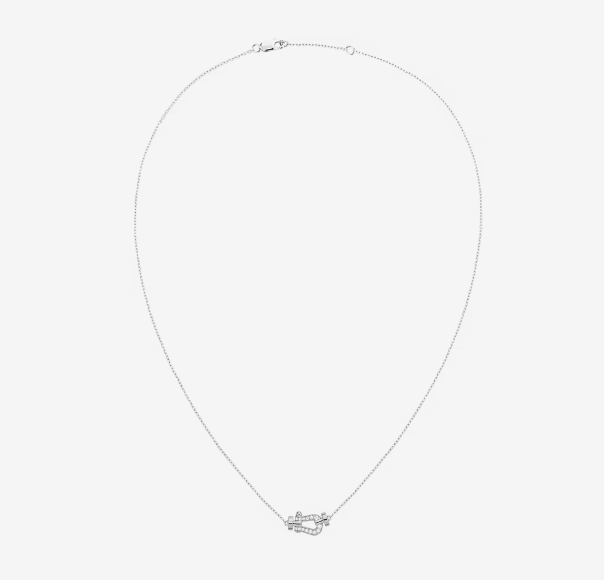 [Glitter Jewelry]FORCE 10 DIAMOND SILVER NECKLACE MINI MODEL
