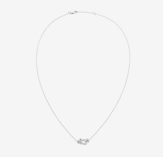 [Glitter Jewelry]FORCE 10 DIAMOND SILVER NECKLACE MINI MODEL