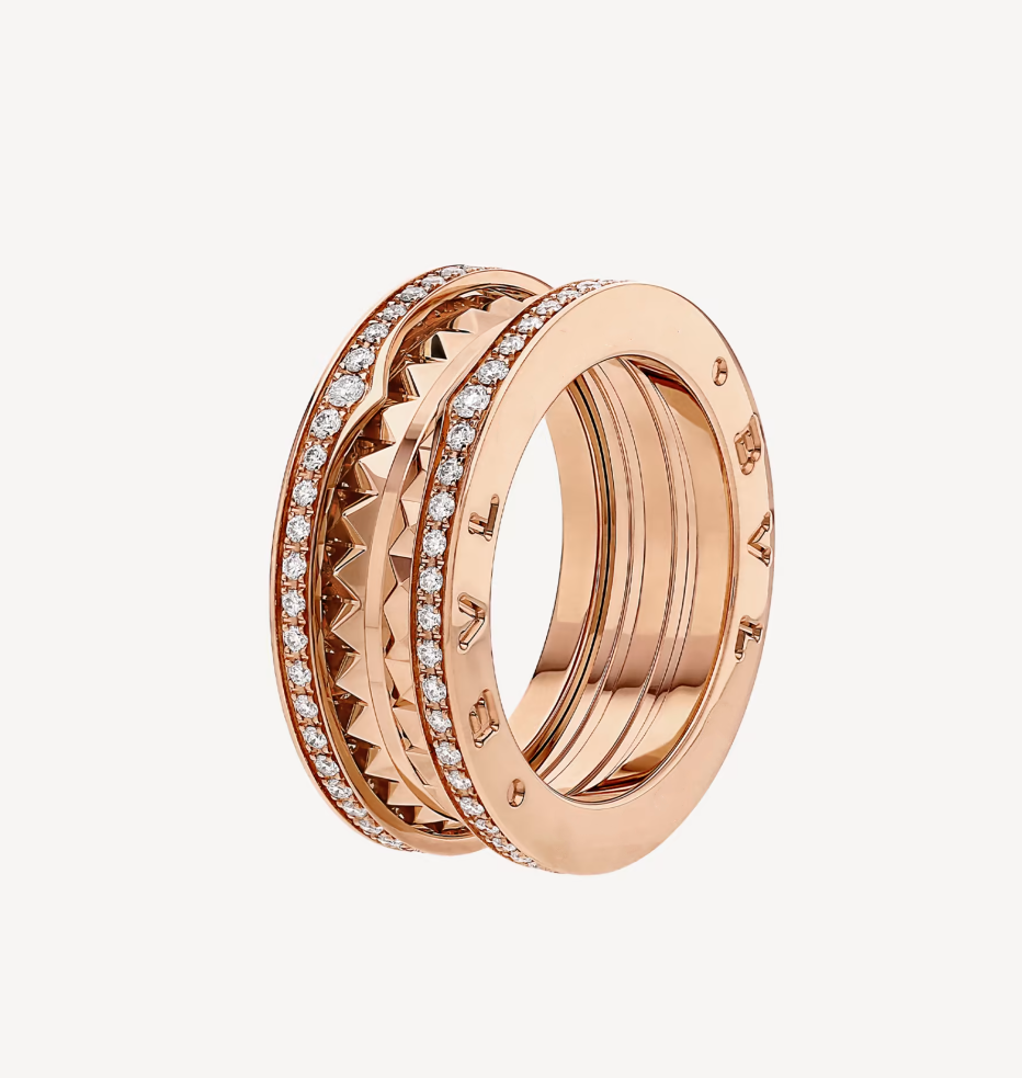 [Glitter Jewelry]ZERO 1 ROCK DIAMOND PINK GOLD