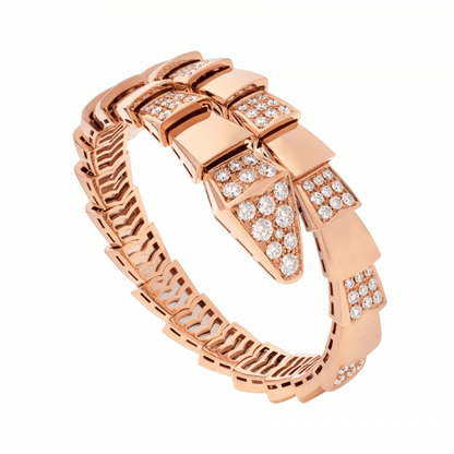 [Glitter Jewelry]SERPENTI BRACELET PINK GOLD DIAMOND