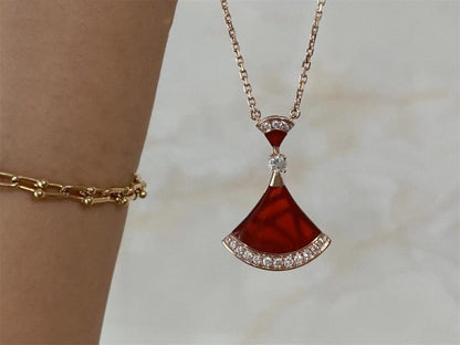 [Glitter Jewelry]DREAM NECKLACE CARNELIAN DIAMOND