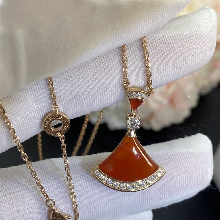 [Glitter Jewelry]DREAM NECKLACE CARNELIAN DIAMOND