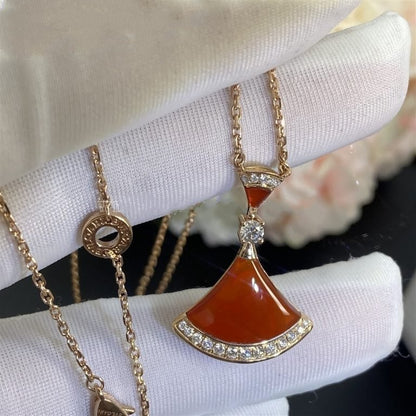 [Glitter Jewelry]DREAM NECKLACE CARNELIAN DIAMOND
