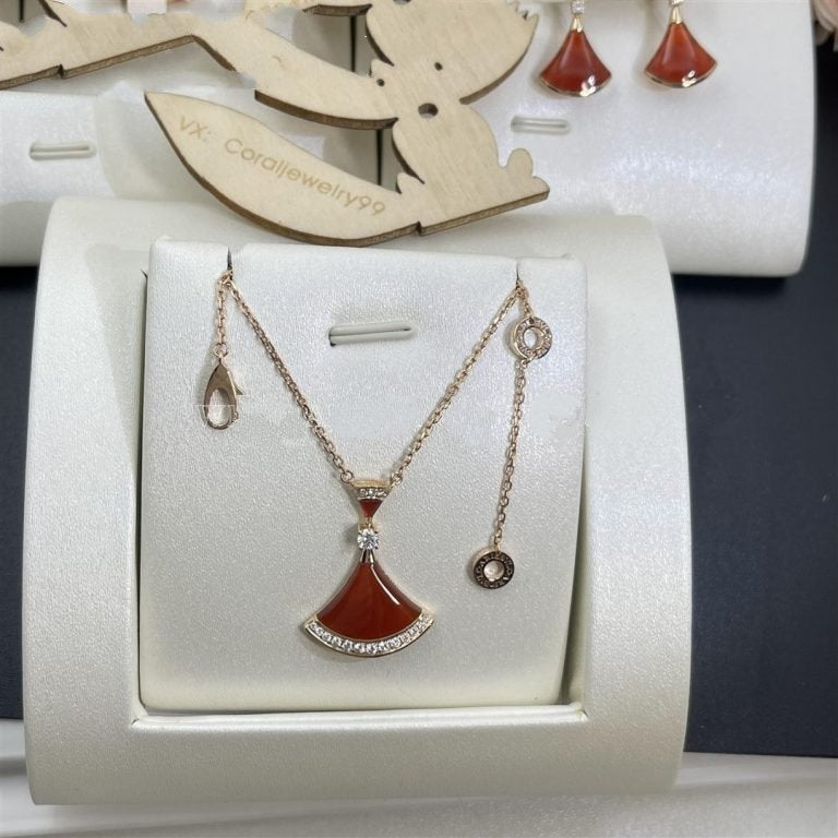 [Glitter Jewelry]DREAM NECKLACE CARNELIAN DIAMOND