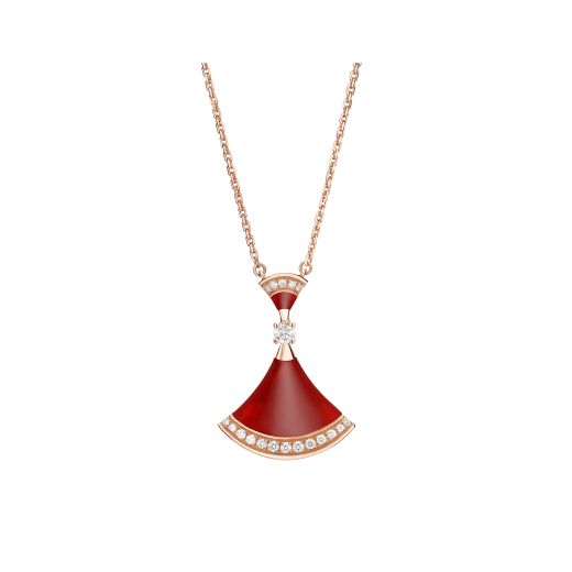 [Glitter Jewelry]DREAM NECKLACE CARNELIAN DIAMOND