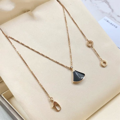 [Glitter Jewelry]DREAM NECKLACE ONYX 1 DIAMOND