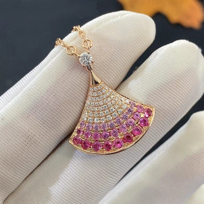 [Glitter Jewelry]DREAM NECKLACE PINK GOLD PINK DIAMOND
