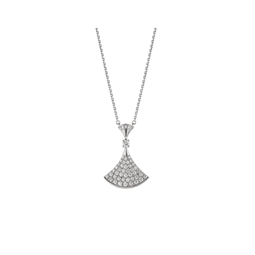 [Glitter Jewelry]DREAM NECKLACE SILVER FULL DIAMOND