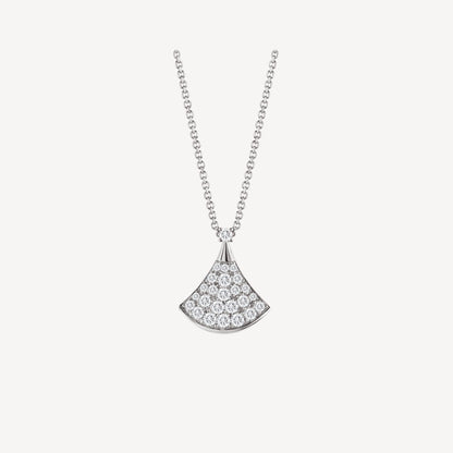 [Glitter Jewelry]DREAM NECKLACE SILVER DIAMOND