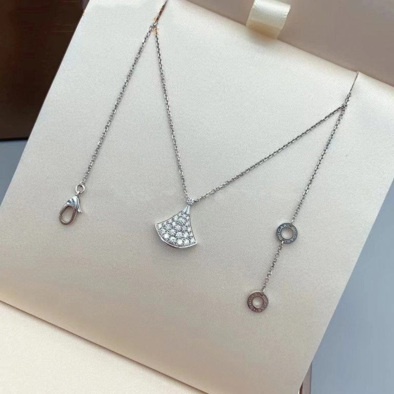 [Glitter Jewelry]DREAM NECKLACE SILVER DIAMOND