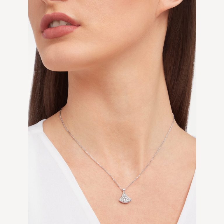 [Glitter Jewelry]DREAM NECKLACE SILVER DIAMOND