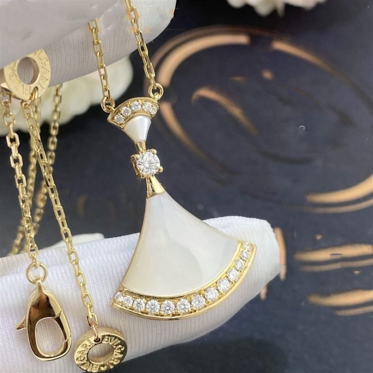 [Glitter Jewelry]DREAM NECKLACE MOP GOLD DIAMOND