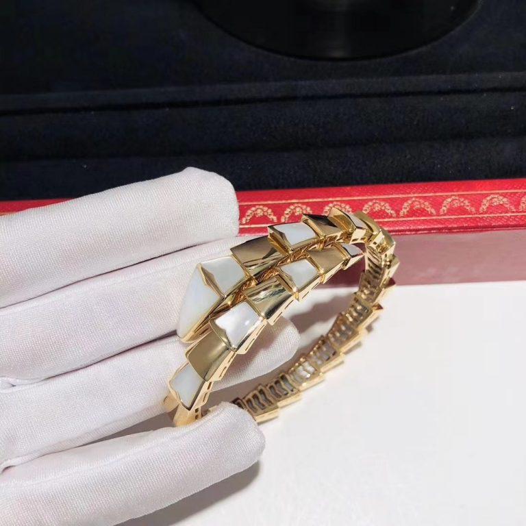 [Glitter Jewelry]SERPENTI BRACELET MOP GOLD