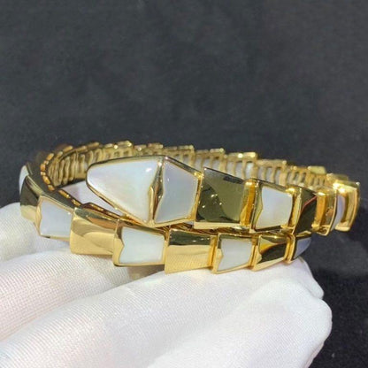 [Glitter Jewelry]SERPENTI BRACELET MOP GOLD