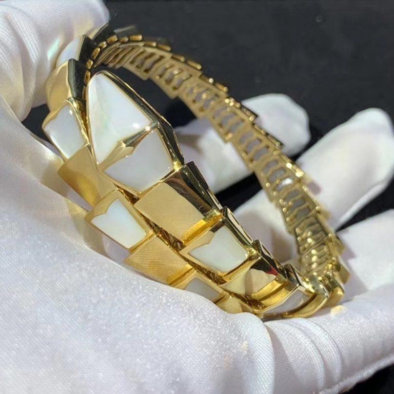 [Glitter Jewelry]SERPENTI BRACELET MOP GOLD