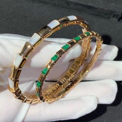 [Glitter Jewelry]SERPENTI BRACELET PINK GOLD MOP