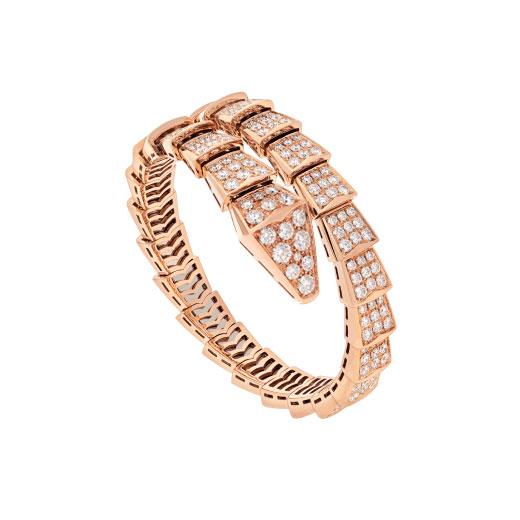 [Glitter Jewelry]SERPENTI BRACELET 8MM PINK GOLD DIAMOND