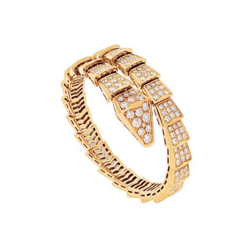 [Glitter Jewelry]SERPENTI BRACELET 8MM GOLD DIAMOND