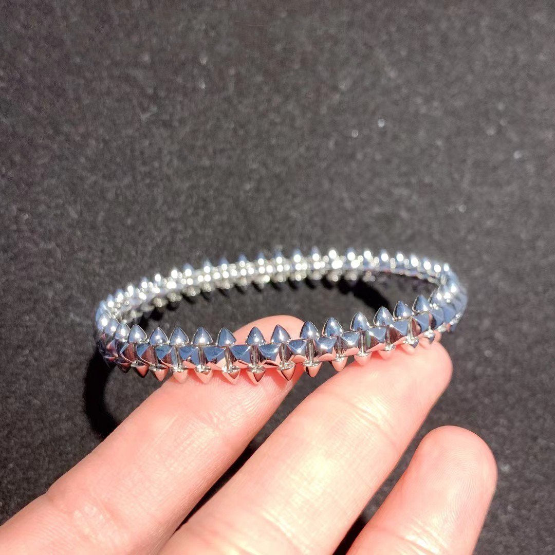 [Glitter Jewelry]CLASH SILVER BRACELET