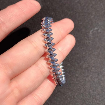 [Glitter Jewelry]CLASH SILVER BRACELET