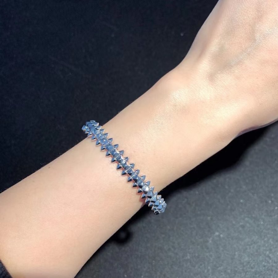[Glitter Jewelry]CLASH SILVER BRACELET
