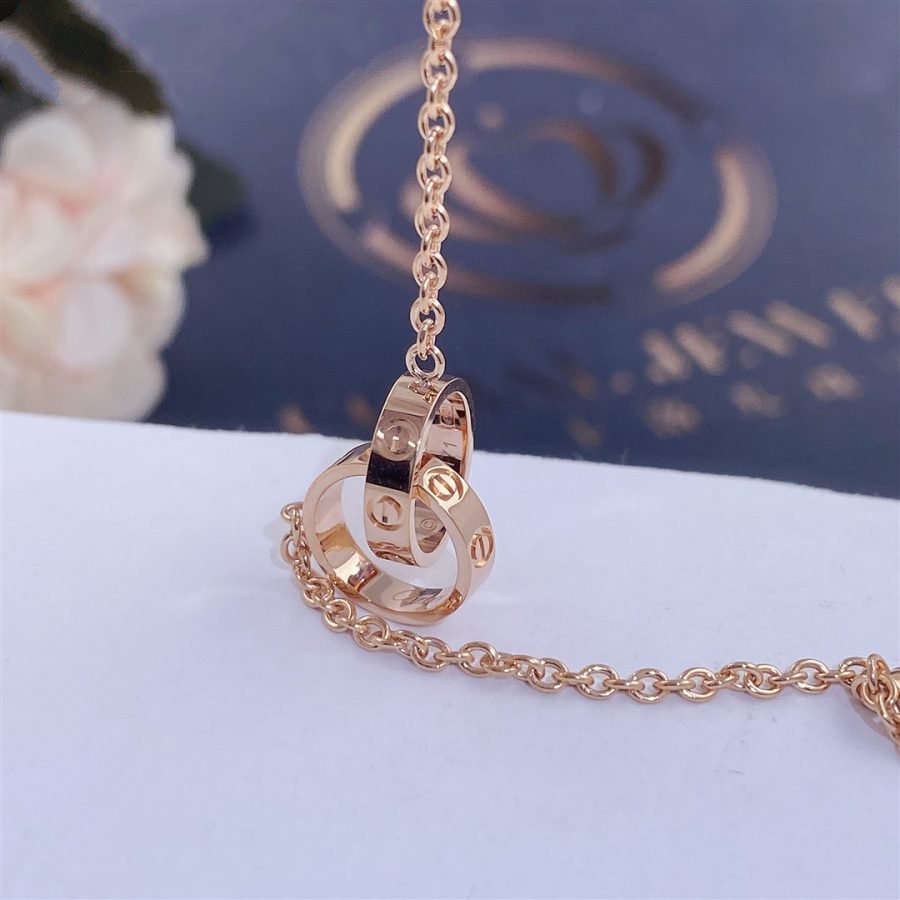[Glitter Jewelry]LOVE BRACELET DOUBLE RING
