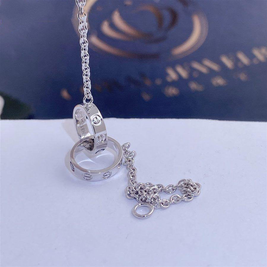[Glitter Jewelry]LOVE BRACELET DOUBLE RING