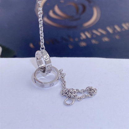 [Glitter Jewelry]LOVE BRACELET DOUBLE RING