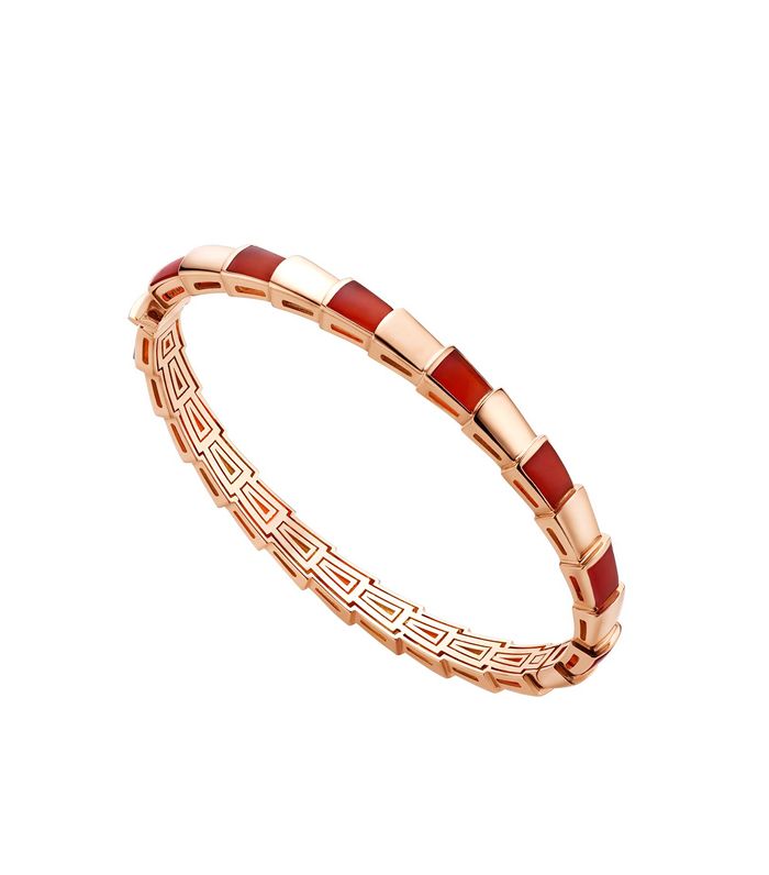 [Glitter Jewelry]SERPENTI BRACELET PINK GOLD RUBELLITE