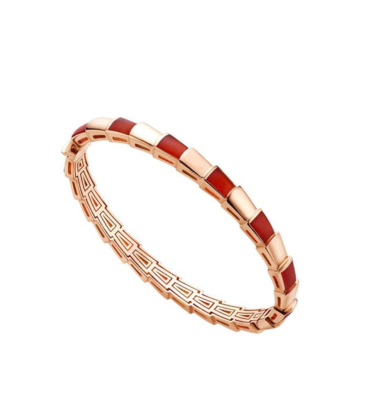 [Glitter Jewelry]SERPENTI BRACELET PINK GOLD RUBELLITE